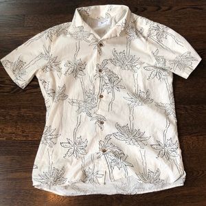 Old Navy Palm Tree Button Down